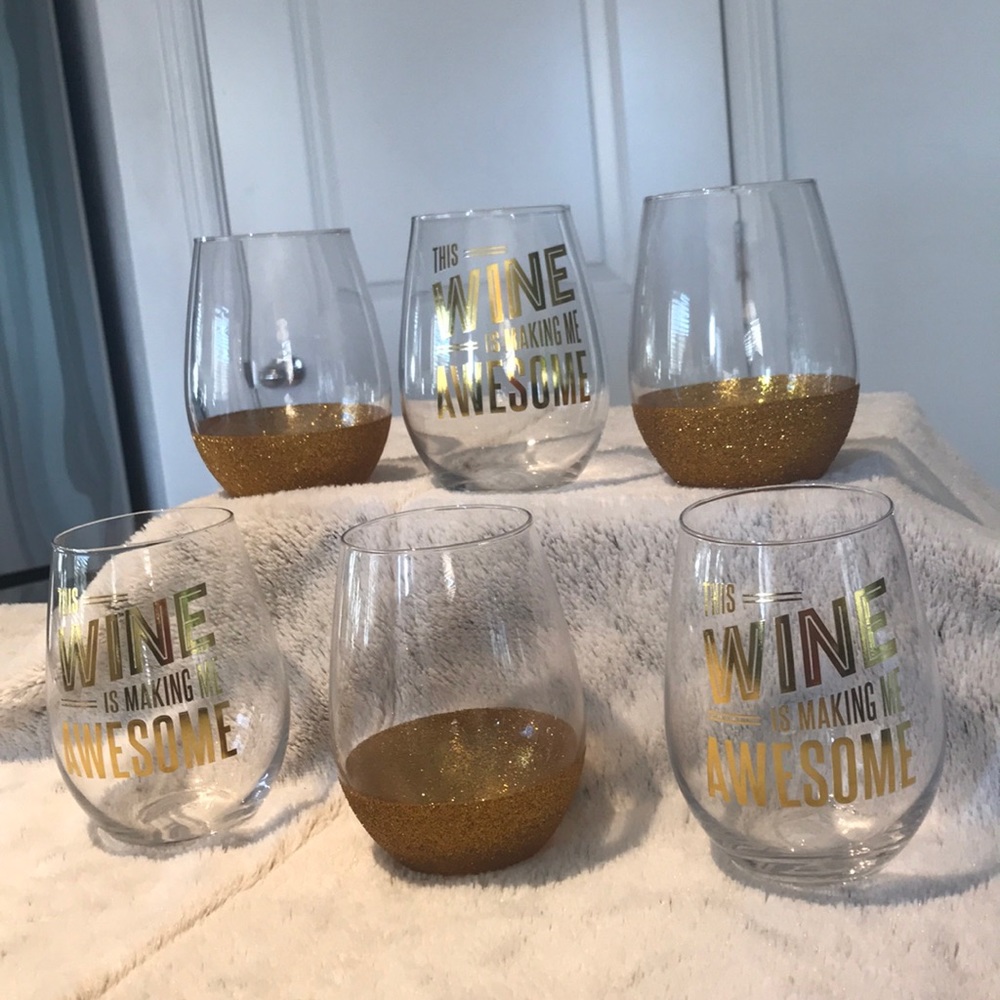 SLANT COLLECTION set of 6 pieces 20 oz stemless 🍷